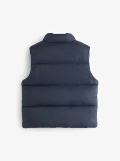 Bleu marine - Gilet matelassé (3mths-10yrs)