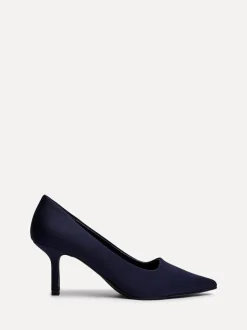 Bleu marine - Linzi Kat Closed Court Stiletto talons