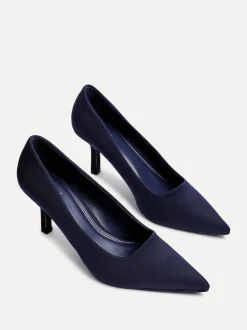 Bleu marine - Linzi Kat Closed Court Stiletto talons