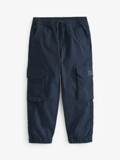Bleu marine - Pantalon cargo (3-16ans)
