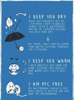 Bleu marine - Pantalon imperméable (9mths-10yrs)