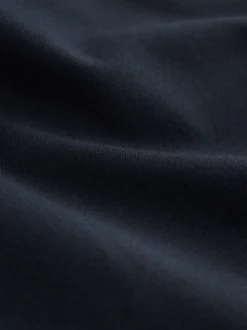 Bleu marine - Pantalons Amples habillés en laine