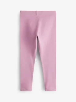 Bleu marine / Rose / Vert sauge / Bleu jean - Lot de 5 leggings (3-16ans)