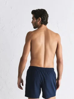 Bleu marine - Short de bain Motion-Flex 5 pouces