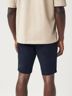 Bleu marine - Skinny Fit (Skinny Fit) - Short chino stretch
