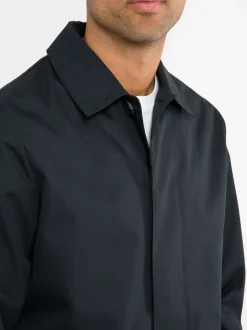 Bleu marine - Threadbare Manteaux long imperméable