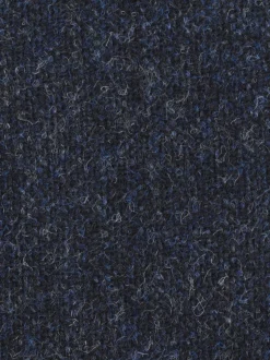 Bleu marine - Veste de costume habillé Abraham Moon en 100% laine britannique Donegal