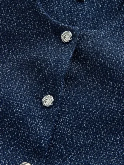 Bleu marine - Veste Fleck Boucle Ceinturée