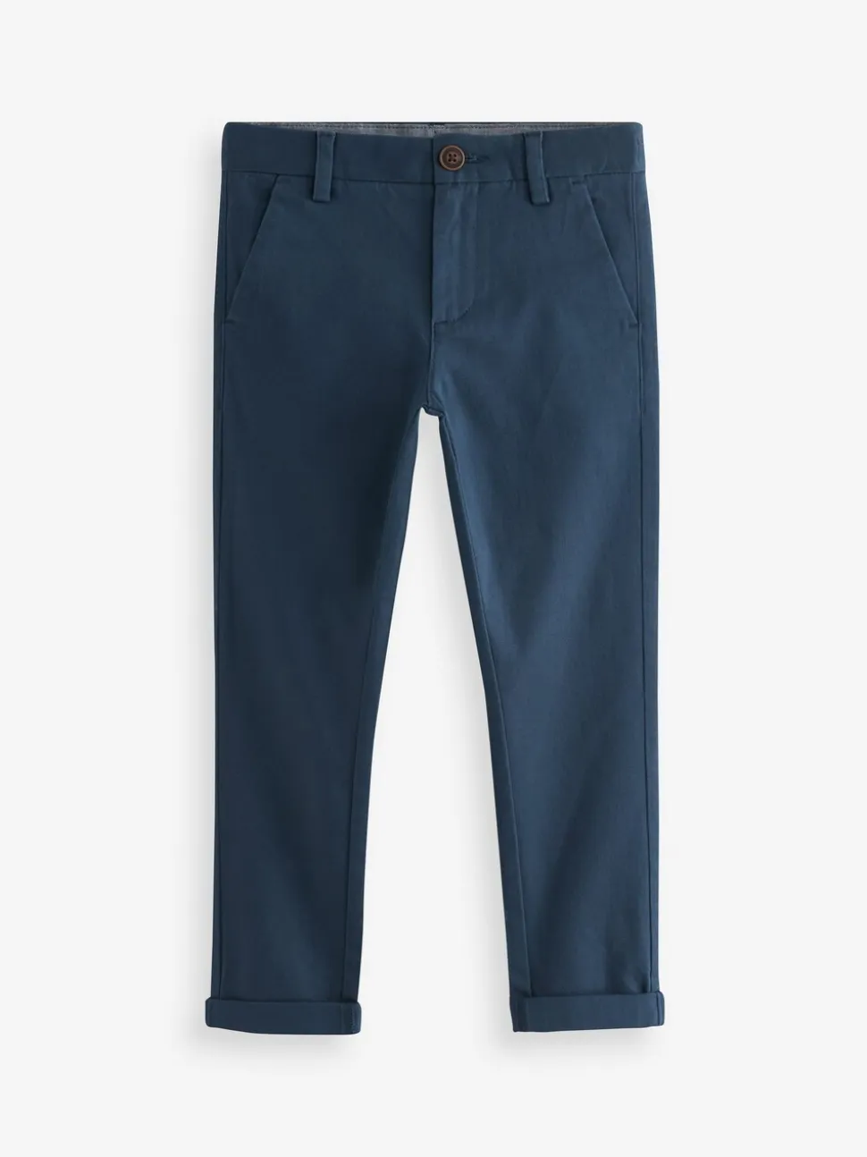 Bleu marine français - Pantalon chino extensible (3-17ans)