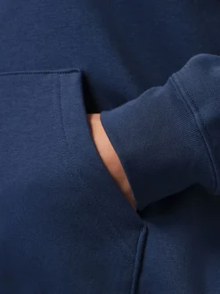 Bleu marine nocturne - Sweat à capuche Nike Jordan en polaire à enfiler