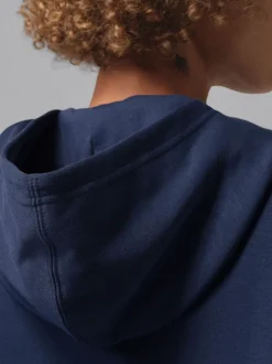 Bleu marine nocturne - Sweat à capuche Nike Jordan en polaire à enfiler