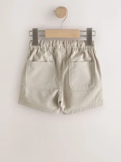 Bleu marine/Beige Sable/Chambray bleu - Short à enfiler 3 Pack (3mois-7ans)