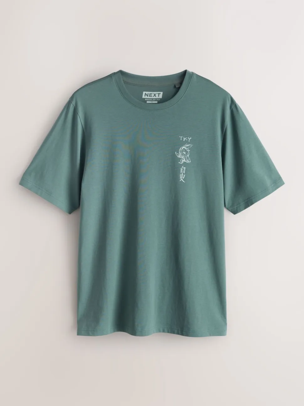 Bleu marine/Blanc Écru/Bleu canard - Ajustement régulier - T-shirt Graphic Imprimé 3 Pack