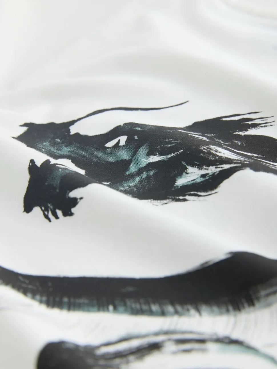 Bleu marine/Blanc Écru/Bleu canard - Ajustement régulier - T-shirt Graphic Imprimé 3 Pack