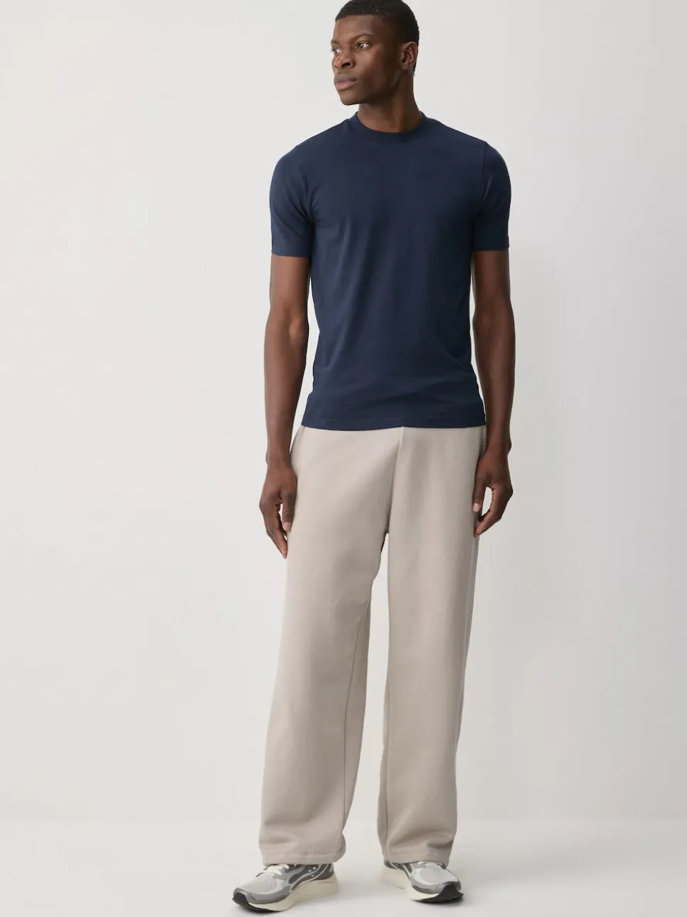 Bleu marine/blanc/noir - Lot de 3 t-shirts Muscle Fit Essential