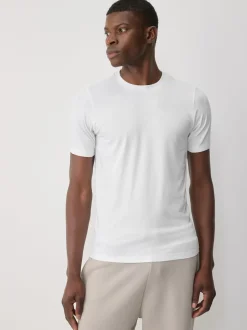 Bleu marine/blanc/noir - Lot de 3 t-shirts Muscle Fit Essential