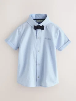 Bleu marine/bleu - Ensemble Baker by Ted Baker : Chemise, Pantalons et Bretelles