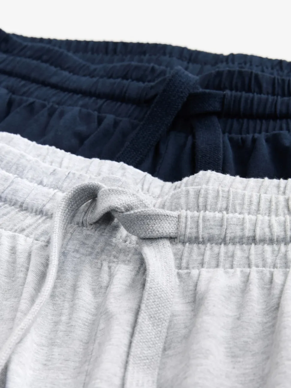 Bleu marine/gris - Ensemble pyjama en jersey à manches longues