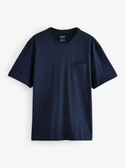 Bleu marine/gris - Lot de 2 pyjamas courts en jersey