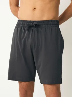 Bleu marine/gris - Pyjama en jersey Short 3 Lot