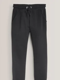 Bleu marine/gris/noir - Lot de 3 joggings en jersey doux coupe classique (3-16ans)