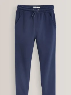 Bleu marine/gris/noir - Lot de 3 joggings en jersey doux coupe classique (3-16ans)