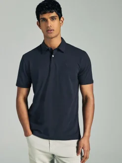 Bleu marine/gris/rose - Polo en jersey Manches courtes 3 Pack