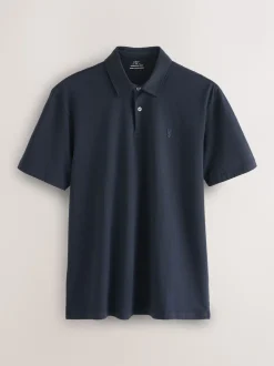 Bleu marine/gris/rose - Polo en jersey Manches courtes 3 Pack