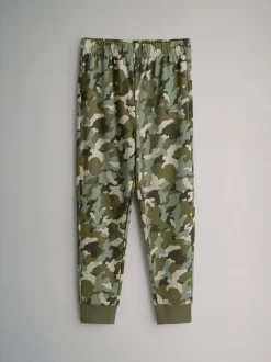 Bleu marine/kaki/gris anthracite - The Set lot de 4 Ensemble pyjamas en jersey de Coton Se blottir