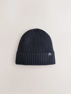 Bleu marine/noir - Lot de 3 bonnets en maille (1-16ans)