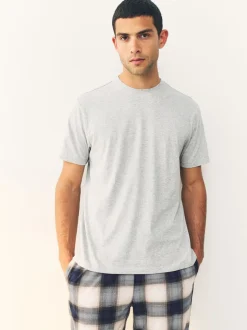 Bleu marine/pierre - Motionflex Ensemble pyjama cosy 2 Lot