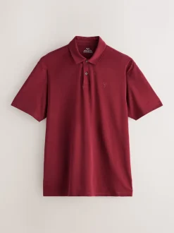 Bleu marine/vert/bordeaux/géos - Polo en jersey Manches courtes 3 Pack