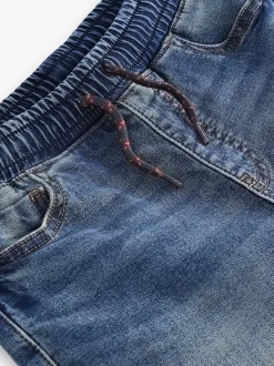 Bleu millésimé moyen - Jeans extensibles à taille élastique (3-16ans)