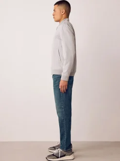 Bleu millésime - Coupe fuselée régulière - extensible Denim Jeans