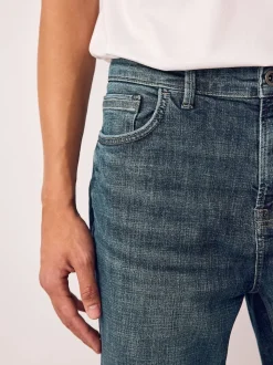 Bleu millésime - Coupe fuselée régulière - extensible Denim Jeans
