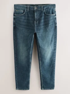 Bleu millésime - Coupe fuselée régulière - extensible Denim Jeans