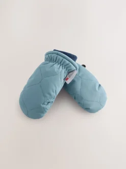 Bleu minéral - Gants et Mitaines de ski (3mois-6ans)