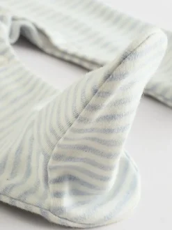 Bleu motif Londres - Combinaisons de nuit pour bébé 3 Pack (0-2ans)