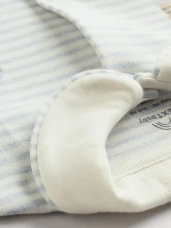 Bleu motif Londres - Combinaisons de nuit pour bébé 3 Pack (0-2ans)