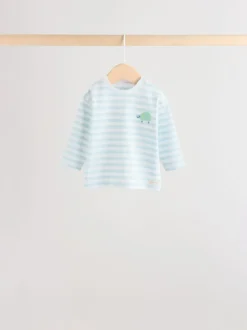 Bleu motif safari - Ensemble 6 Pieces Haut & Leggings BÉBÉ (0mois-3ans)