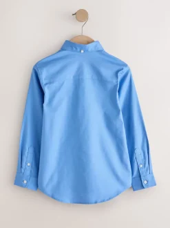 Bleu moyen - Chemise Oxford (3-16ans)