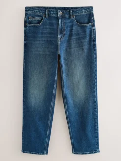 Bleu moyen - Coupe ample - extensible Denim Jeans