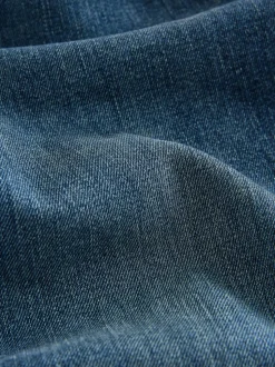 Bleu moyen - Coupe ample - extensible Denim Jeans