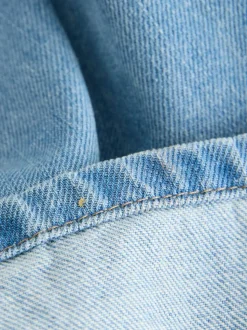 Bleu moyen - Jean imprimé tomate (3mois-7ans)