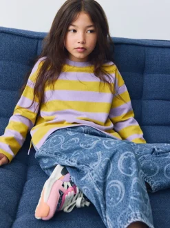 Bleu moyen - Jean SmileyWorld® Pullon Barrel (3-16ans)