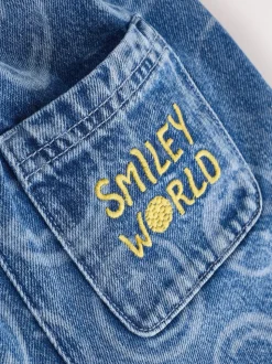 Bleu moyen - Jean SmileyWorld® Pullon Barrel (3-16ans)