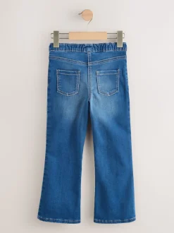 Bleu moyen - Jean évasé Pullon (3-16ans)