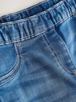 Bleu moyen - Jean évasé Pullon (3-16ans)