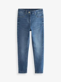 Bleu moyen - Jegging extensible (3-16ans)