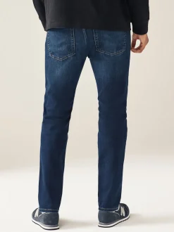 Bleu moyen - Lit 1 place - Skinny Fit Classic Jeans extensibles